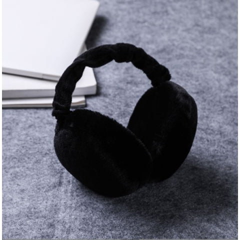 Protectie urechi pliabile din blanita, Zola®, reglabile, perfecta pentru zilele reci, pufoasa, marime universala, neagra Protectie urechi pliabile din blanita, Zola®, reglabile, perfecta pentru zilele reci, pufoasa, marime universala, neagra